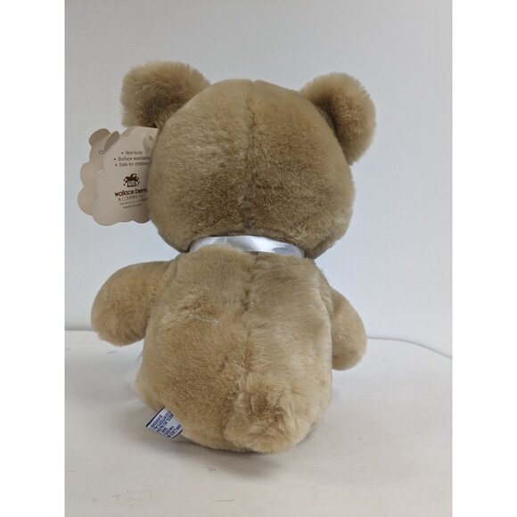 Vintage Wallace Berrie Cuddle Ups Brown Bear Gumdrop 1982 Stuffed Animal 13" - Picture 5 of 6